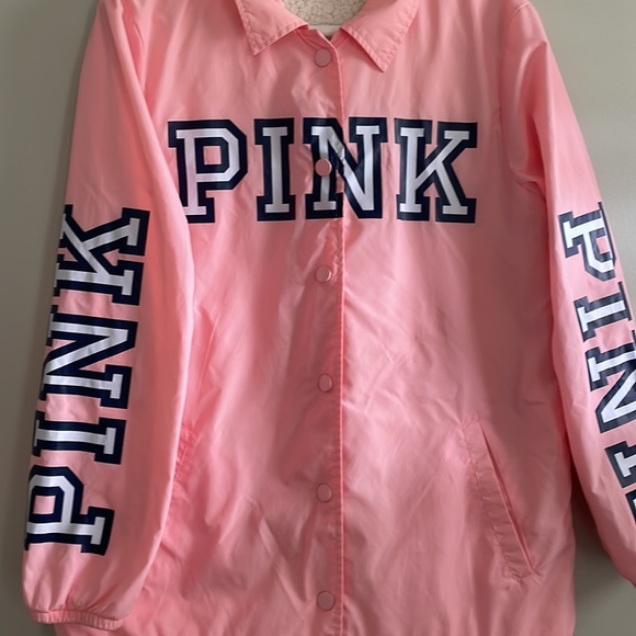 Pink Button Up Jacket - Picture 2 of 5
